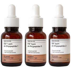 나노레시피 EGF 30ml + FGF 30ml + IGF 30ml 원액 세트, 1개