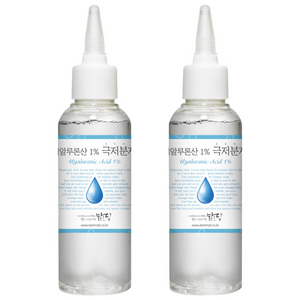 맑을담 극저분자 히알루론산 원액 100ml 1+1, 2개