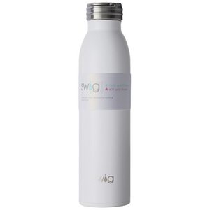 스위그 스텐 보온 보냉 매트 진공 보틀 텀블러 20oz(591ml), Matte White, 1개