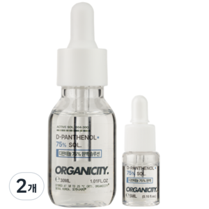 OGC 피부 장벽 회복 덱스 D-판테놀 75% 원액 앰플, 2개, 30ml