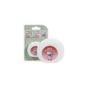 242 500D 細線薄荷味牙線, 4個, 1入