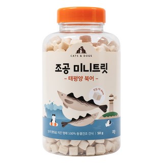 Chogong 朝貢 迷你小凍乾, 鱈魚, 50g, 1罐