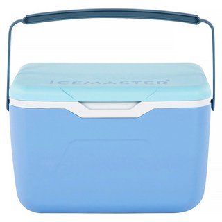 ICEMASTER 戶外便攜手提冷暖雙用冰箱 保冷箱 釣魚箱 29.5 x 18 x 28cm 1.1kg, 川澤藍, 5.5L