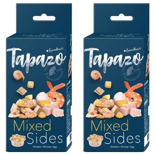 Tapazo 貓用凍乾佐餐杯 7g/杯 5杯, 雞肉 + 蝦子 + 雞蛋, 35g, 2盒, 雞肉+蝦子+雞蛋