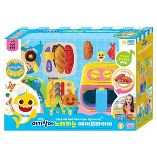 IWill COMPANY 鯊魚寶寶聲光氣炸鍋玩具組, 1組, 鯊魚寶寶