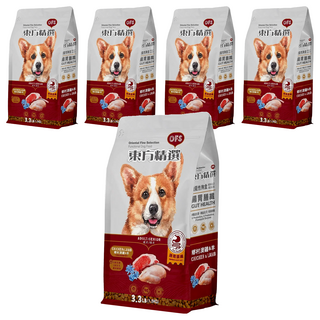 Oriental Fine Selection 東方精選 機能性狗食, 鄉村澳雞 + 羊, 1.5kg, 5袋