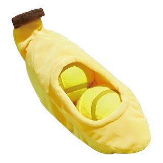 PETSVILLE 派思維 香蕉球球 MINI:17*6 (cm), 小號, 1個