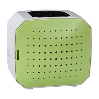 新日式家用迷你空氣清淨機, ZF499, 綠色/白色