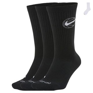 Nike Swoosh 籃球長襪 3雙 + Welldone 襪子組 DA2123-010