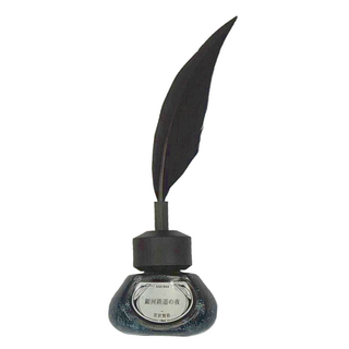 et seq. 宮澤賢治系列 日本文喫聯名 羽毛筆指甲油 銀河鐵道之夜 10ml, 1瓶