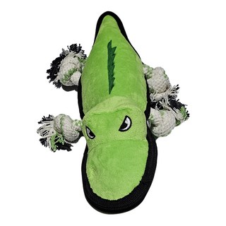 V-PET 耐咬系列寵物玩具, 鱷魚 綠色, 1個