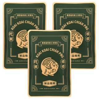 乖乖吃飯 嚴選超肉感主食餐包, 極品精鯛, 100g, 3包