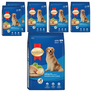 SmartHeart 慧心 成犬配方乾糧 維生素E和硒 鈣和磷, 雞肉 + 雞蛋, 3kg, 6袋