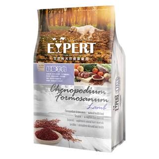 福壽實業 EXPERT 艾思柏 成犬專用配方飼料, 紅藜羊肉, 7.5kg, 1袋