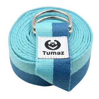 Tumaz 月熊 瑜珈伸展帶, 天海雙藍, 1條