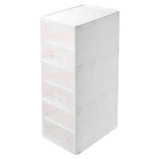 KEYWAY 聯府 衣凡納透明三層櫃 LT-362, 透明, 3層, 1組