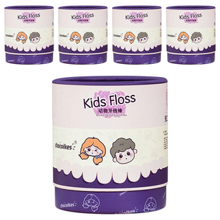 CHOCOIKES 動物造型牙線棒, 7cm, 60支, 5盒