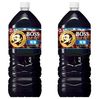 日本 BOSS 無糖咖啡, 2L, 2瓶