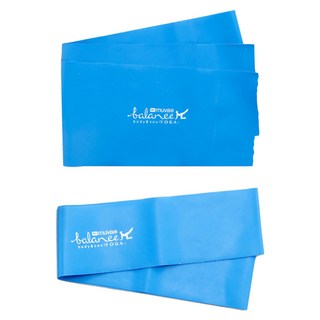 muva 瑜珈美舒展彈力組 全身體態伸展 提升柔韌性 肩頸舒緩 高彈力設計, 碧藍重量級, 1組