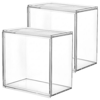 FAmILyLIFE 生活 潮玩展示盒 A-492-2, 透明, 2個