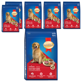 SmartHeart 慧心 成犬配方乾糧, 牛肉口味, 3kg, 6袋