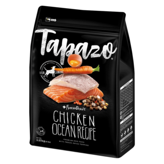 Tapazo 成幼犬 凍乾三重奏, 低敏海魚配方, 2.27kg, 1袋
