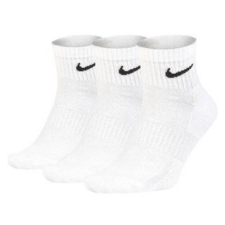 NIKE 耐吉 Swoosh LW 時尚襪 3雙入, 白色
