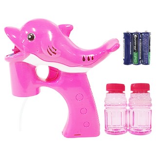 Aga Plus 會唱歌的LED海豚泡泡槍組