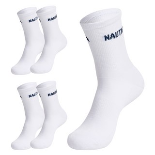 NAUTICA 氣墊長襪 5雙