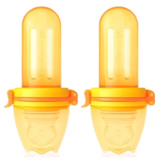kidsme 自斷奶果汁網, 橘色, 2個
