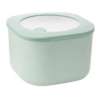 第三代冷熱微波便當保鮮盒 L, 綠色, 1個