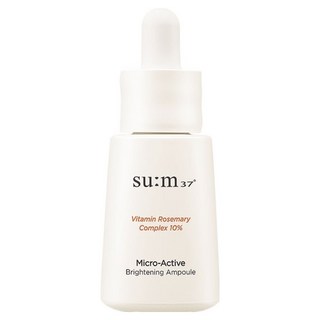 su:m37° 甦秘 台灣公司貨 純淨酵能亮白安瓶, 15ml, 1瓶