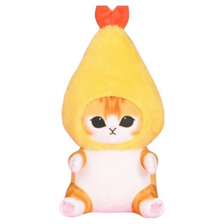 KHTOY 貓福珊迪絨毛玩具 16吋 炸蝦裝, 黃色, 1個