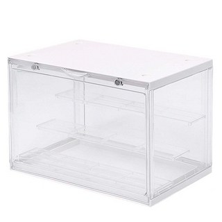 FAmILyLIFE 生活 潮玩台階磁吸門展示盒 A-499 3層, 1個