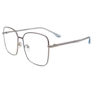 ALEGANT 透視感金屬方框UV400濾藍光眼鏡