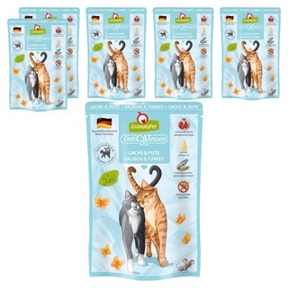 GranataPet 葛蕾特 精緻食光主食系列 貓餐包 3號, 85g, 鮭魚 + 火雞, 6個