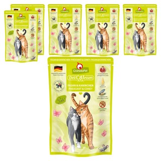 GranataPet 葛蕾特 精緻食光主食系列 貓餐包 9號, 85g, 雉雞 + 兔肉, 6個