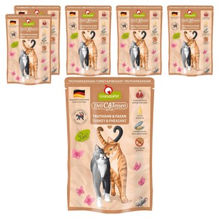 GranataPet 葛蕾特 精緻食光主食系列 貓餐包 6號, 85g, 火雞 + 雉雞, 6個