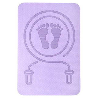 HOME GYM CLUB 居家健身 跳繩墊 12mm 短款, FA024, 紫色