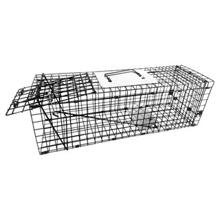 寵物夢工廠 援助捕貓籠, 黑色, 1個