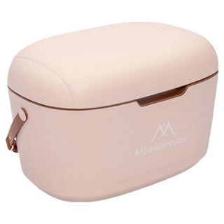 MOUNTAINHIKER 山之客 粉彩保溫保冷露營硬式保冷箱, 粉紅色, 20L
