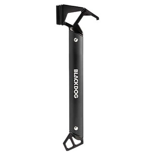 BLACK DOG 黑狗 鑄鐵營錘 鐵錘營槌 鋁合金手把, 夜幕黑, 1個