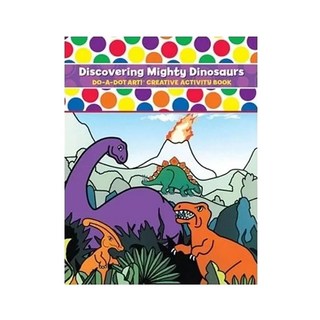 DO-A-DOT ART 點點畫冊: 恐龍王國 創意活動書, 1本