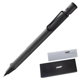 LAMY 사파리 샤프 챠콜 + 하드케이스 + 리플렛, 0.5mm, 1개