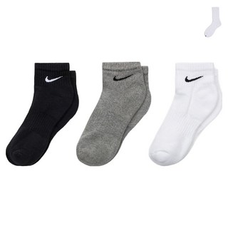 Nike Everyday Cotton Cushion 中筒襪 3雙入 + welldone 襪子組 SX7667-964