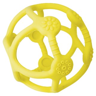 US baby 優生 手部訓練咬咬球 穿梭太空艙 3個月以上, 固齒玩具, 黃色, 1個