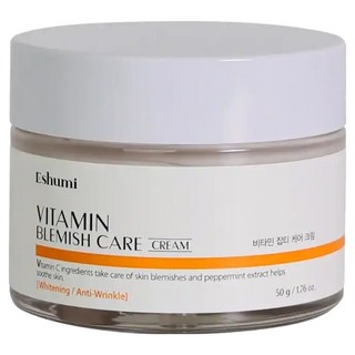 ESHUMI 靚白C活顏保濕霜 美白抗皺, 50g, 1瓶
