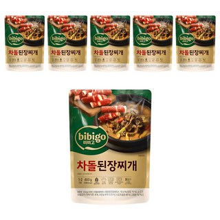 비비고 차돌된장찌개, 460g, 6개