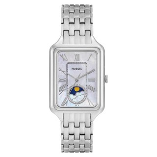 FOSSIL 女士 Raquel 日月金屬手錶 ES5400 + 組合包