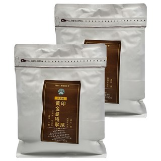 eCOFFEE 壹咖啡 精品莊園 印尼 黃印 黃金曼特寧, Whole Bean, 200g, 2包